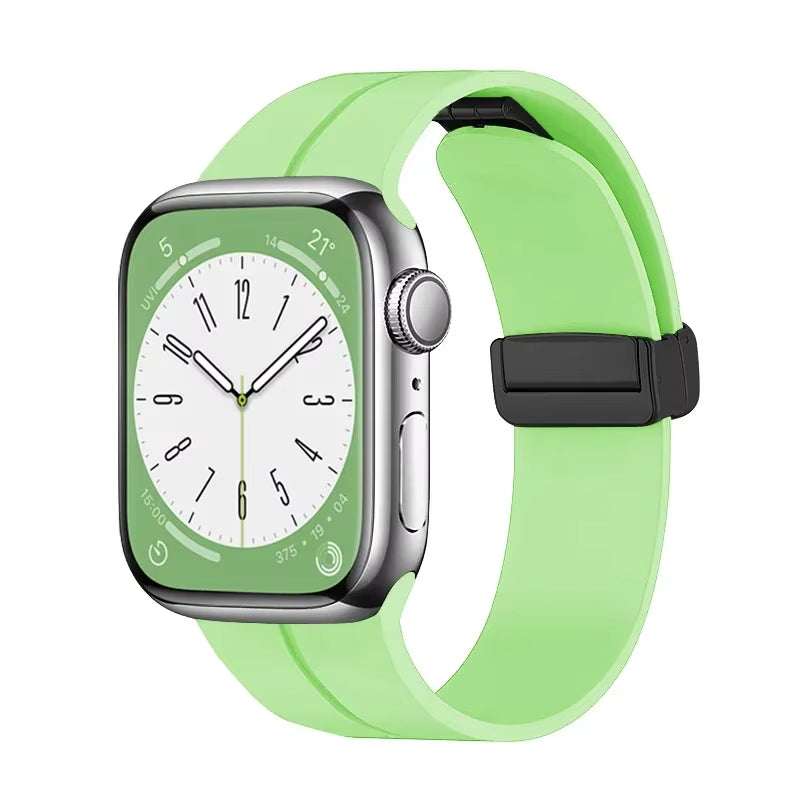 Magnetic Strap for Watch Ultra Band 49Mm 45 Mm Silicone Bracelet Iwatch Series 7 8 Se 6 5 3 44Mm 45Mm 40Mm 41Mm 42Mm 38Mm