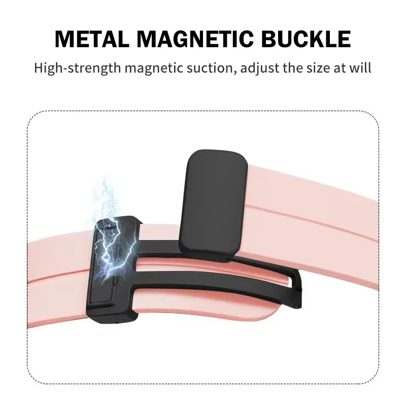Magnetic Strap for Watch Ultra Band 49Mm 45 Mm Silicone Bracelet Iwatch Series 7 8 Se 6 5 3 44Mm 45Mm 40Mm 41Mm 42Mm 38Mm