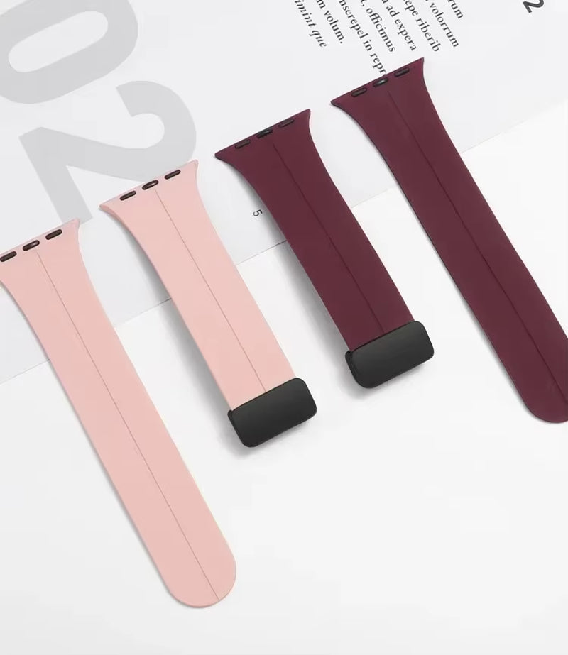 Magnetic Strap for Watch Ultra Band 49Mm 45 Mm Silicone Bracelet Iwatch Series 7 8 Se 6 5 3 44Mm 45Mm 40Mm 41Mm 42Mm 38Mm