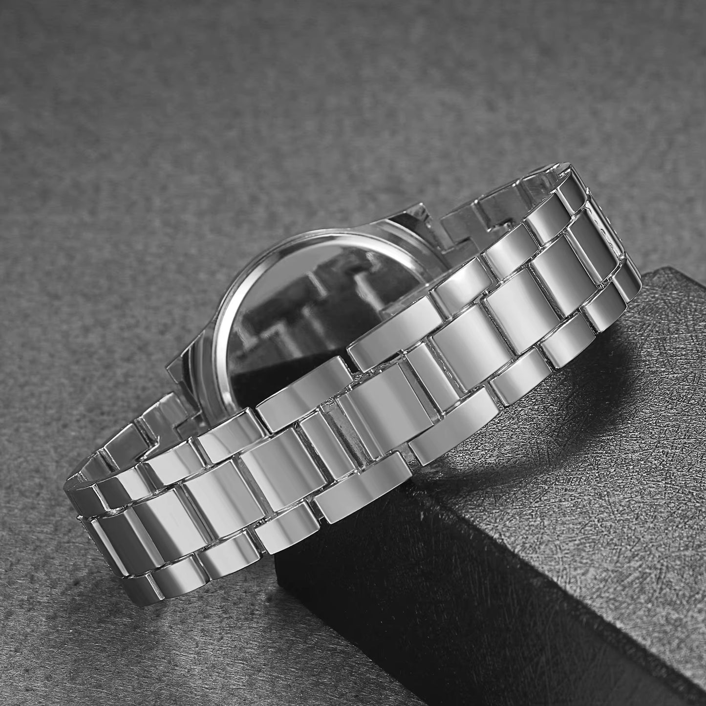 Men Watches Top Brand Luxury Watch Gold Silver Color Diamond Watch for Men Waterproof Wristwatch Relogio Masculino