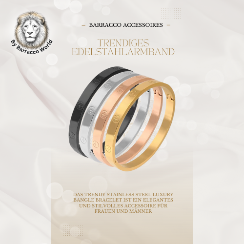 Trendiges Edelstahlarmband by barracco