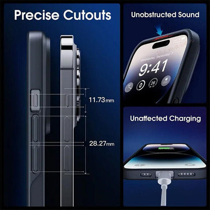Hülle Für Iphone 16 15 14 13 12 11 Pro Max TPU Magsafe Handy Case Display Schutz