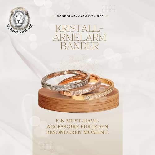 eleganten klassischen Kristall-Ärmelarmbänder