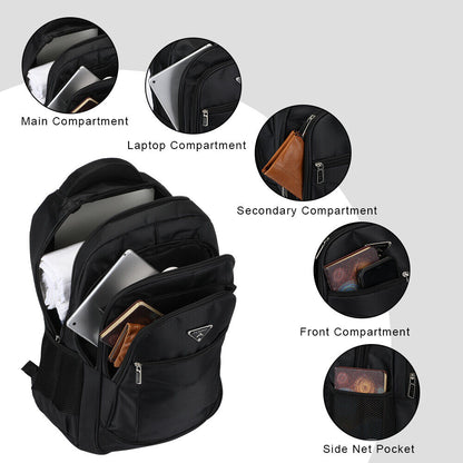 BAIGIO Laptop Rucksack Herren Sport Reise Wandern Arbeit Schulrucksack Backpack